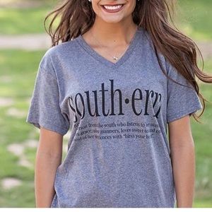 Southern V-Neck Tee